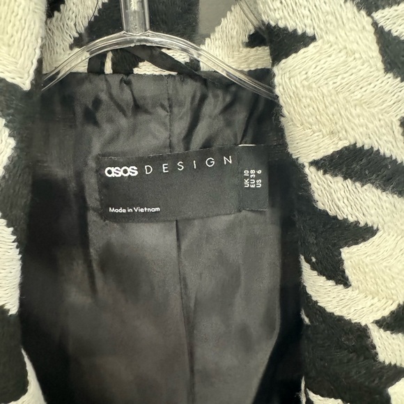 New Look coat in dogtooth pattern - Picture 3 of 3